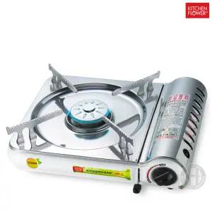 키친플라워 국산 뉴 안심설계 고화력 가스렌지 휴대용 캠핑 낚시 부탄 가스레인지 부르스타 버너