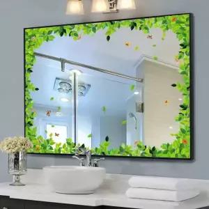 욕실 유리 스티커 인테리어 화장실 방수 방지 데코 창문 깨진유리 장식 도