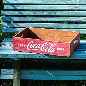 [릴팡] 코카콜라 피크닉 빈티지 우드트레이(레드)