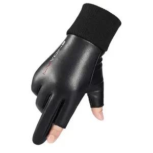 [셀러에이드]라이더 필수템 투핑거 오픈 미끄럼방지 방한장갑