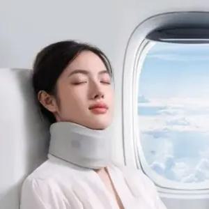 목주름 목처짐 방지 푹신 턱선 목보호대 보조 목 전체 지지대 간편 찍찍이 여행용 목쿠션 밴드