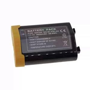 니콘 D3 카메라용 11.1V 2600mAh EN-EL4A 배터리