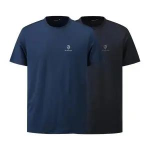 [롯데백화점]블랙야크 공용 기능성 공용 라운드 더블 반팔티 1BYRTXU902