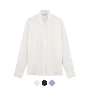 [폴햄] 여성 크링클 오버핏 긴팔 셔츠_PHF3WC2089