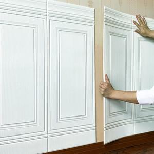 10장 3D 입체 빈티지 침대 벽돌무늬 무늬 폼블럭 싱크대 필름 대형 장식 웨인스코팅