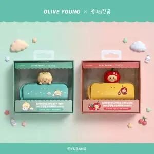 망곰 콜라보 알로 도킹형 2 in 1 보조배터리5000mAh 2종 아기천사프루티스위츠 188903