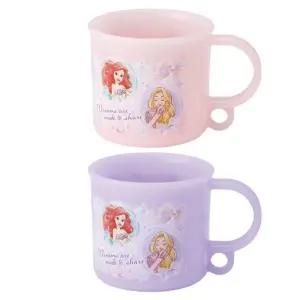 (200ml 2p세트) 프린세스 고리 핸들컵/캐릭터/양치컵/다용도컵/케릭터/물컵/손잡이/손잡이컵/신학기/아동