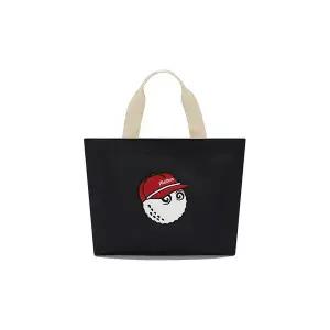 [말본골프]말본 골프 데일리 라이프 미들 토트백 골프가방 파우치 블랙 BLACK