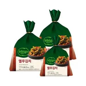 비비고 열무김치 1.5kg x2개+열무김치 900g x1개