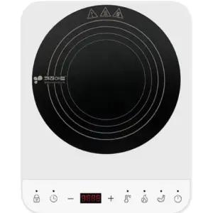 키친아트 1구 인덕션 화이트 터치식 전기레인지 휴대용 캠핑