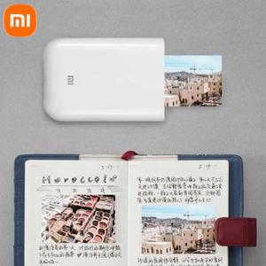 Xiaomi Mijia AR 포켓 프린터 블루투스 5.0 휴대용 여행 미니 포켓 프린터/프린터 용지 세트 공유 잉크리스
