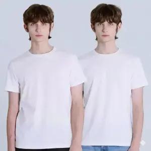 (최초가:31,800원)베이직하우스 본사 [2PACK] 면30수 부드러운 레귤러핏 기본 반팔 티셔츠 2장