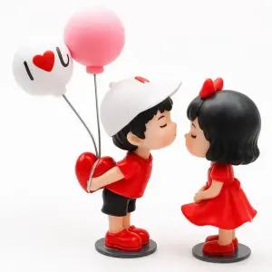 드림베이스 차량 꾸미기 미니 피규어 인테리어 소품 장식 인형 커플 악세사리 신차 새차 선물