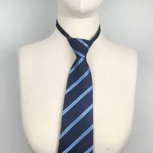 정장 자동 넥타이 굵은 스트라이프 네이비 남자넥타이 정장넥타이