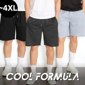 macci(마찌) 여름 특양면 반바지 스판 팬츠 쿨링 밴딩 야외 스포츠 작업복 바지