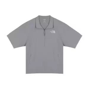 노스페이스반팔티 NT7KR02K ICE RUN HALF ZIP S/S TEE A