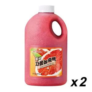 냉장 흥국 자몽 농축액 1.5L 2개