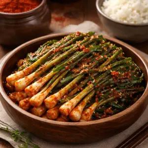 [국내산 당일제조] 전라도 쪽파김치 1kg