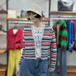 베네통/애플아울렛/스트라이프 브이넥 가디건/BAKCA2631