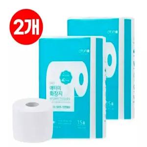 애터미 화장지 3겹 35m 15롤x2팩