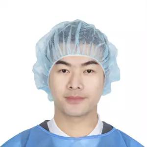 100매 일회용 위생모자 주방 식당 조리 간호사 영양사 방진모 헤어캡