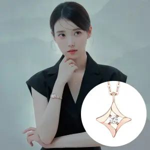 [아이유 PICK] CELESTIA 10K 랩그로운 다이아몬드 목걸이 (JJCTNL6B3782R0420)