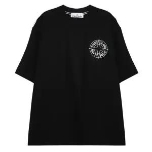 [롯데백화점]스톤아일랜드 아웃라인 컴퍼스 프린트 레귤러 핏 티셔츠 L1S152100001-S0284-V0029