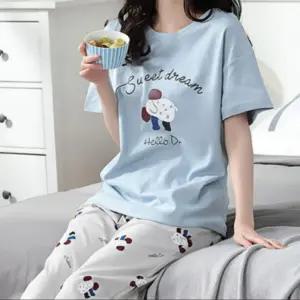 여자 반팔 홈웨어 세트 파자마 여성 7부 잠옷세트 14종 수면 잠옷 라운지웨어