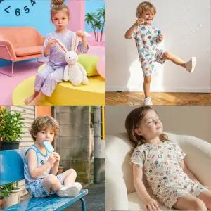 (더오투투)(신상)여름 실내복 상하 세트 모음 여름 유아실내복 잠옷 내복 쿨링내의