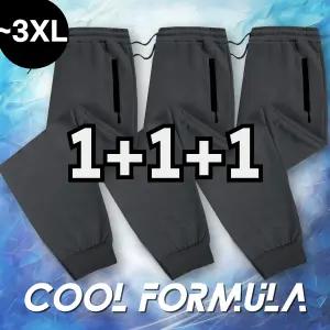 [3장] macci(마찌) 여름 특양면 긴바지 스판 팬츠 쿨링 밴딩 야외 스포츠 작업복