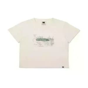 코닥 브리즈 라이트 컬러필름 크롭 티셔츠 우먼 IVORY