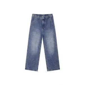 해리슨 세미와이드 뒷밴딩 데님 팬츠 BA1007 SANC1013