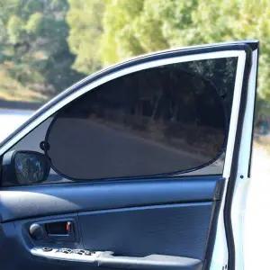 흡착식 I8C3F7W6 차량 썬가드 경차 햇빛 가리개 신생아 빛 운전석 접착식 승용차 뒷좌석 자동차