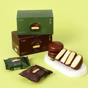 맘스케이크 수제초코파이 10종(오리지널 5종+파스타치오 5종)