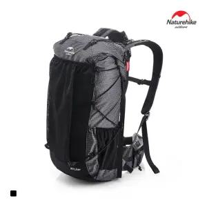 네이처하이크 트래킹 백팩 등산 배낭 백패킹 캠핑 여행용 60L, 블랙