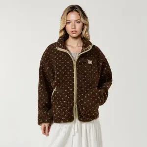 [후아유](의정부점)Dot Pattern Fleece Jacket WHMZG1198F