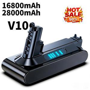 다이슨 V6 V7 V8 V10 SV12 앱솔루트 애니멀 진공청소기용 25.2V 16800mAh/28000mAh 리튬이온 교체 배터리