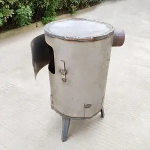대형 소각로 스테인리스 소각통 난로 시골 아궁이 가정용 스테인레스