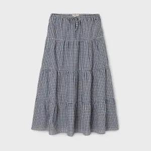 [후아유](의정부점)Check Long Tiered Skirt WHWHG2441F