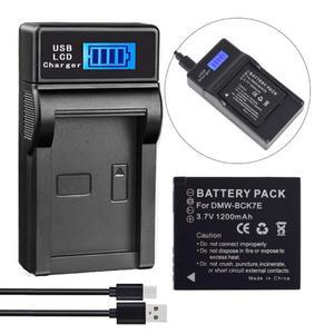 DMW-BCK7 파나소닉 루믹스 DMC-FS37 FS40 FS2 FT20 FH7 LCD 충전기용 배터리