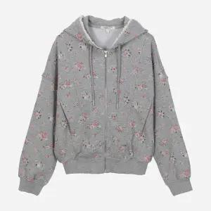 [롯데백화점]써스데이 아일랜드 플라워 후드 집업 T262MST138W