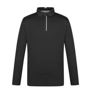 [핑]골프 남성 라인 포인트 카라 긴팔 티셔츠 111E1TO001-BK_BP