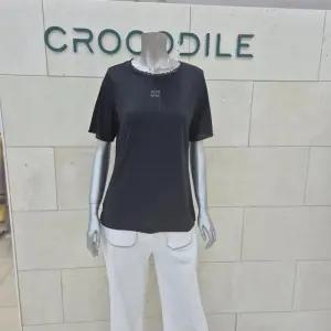 [크로커다일레이디]프릴넥  반팔 티셔츠_BP