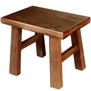 원목 사각 스툴 미니 우드 체어 간이 풋스툴 나무 심플 화분