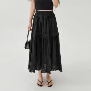[에이와비] 르망레이스롱스커트 -2color