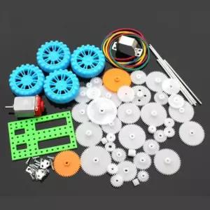과학 자동차 만들기 부품 기어 바퀴 모터 세트 방과후 일의원리 활동 톱니