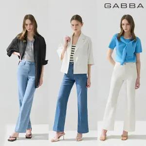 가바 26SS 여성 썸머 라이크라  데님 3종