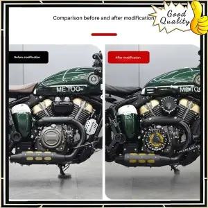 벤다 나폴레옹밥 250 커스텀 투명 클러치 커버 에어 필터 장식 커버 에어 필터 엔진 사이드 액세서리