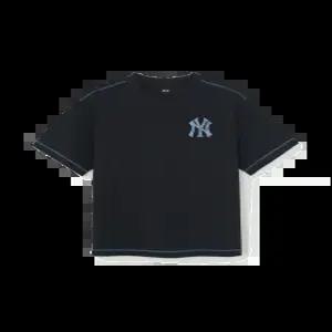 MLB 키즈 스트릿 모노그램 빅럭스 티셔츠 뉴욕양키스 BLACK 7ATSM1263 50BKS
