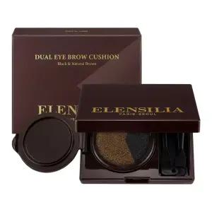 엘렌실라 듀얼 아이브로우 쿠션 (블랙내추럴브라운)